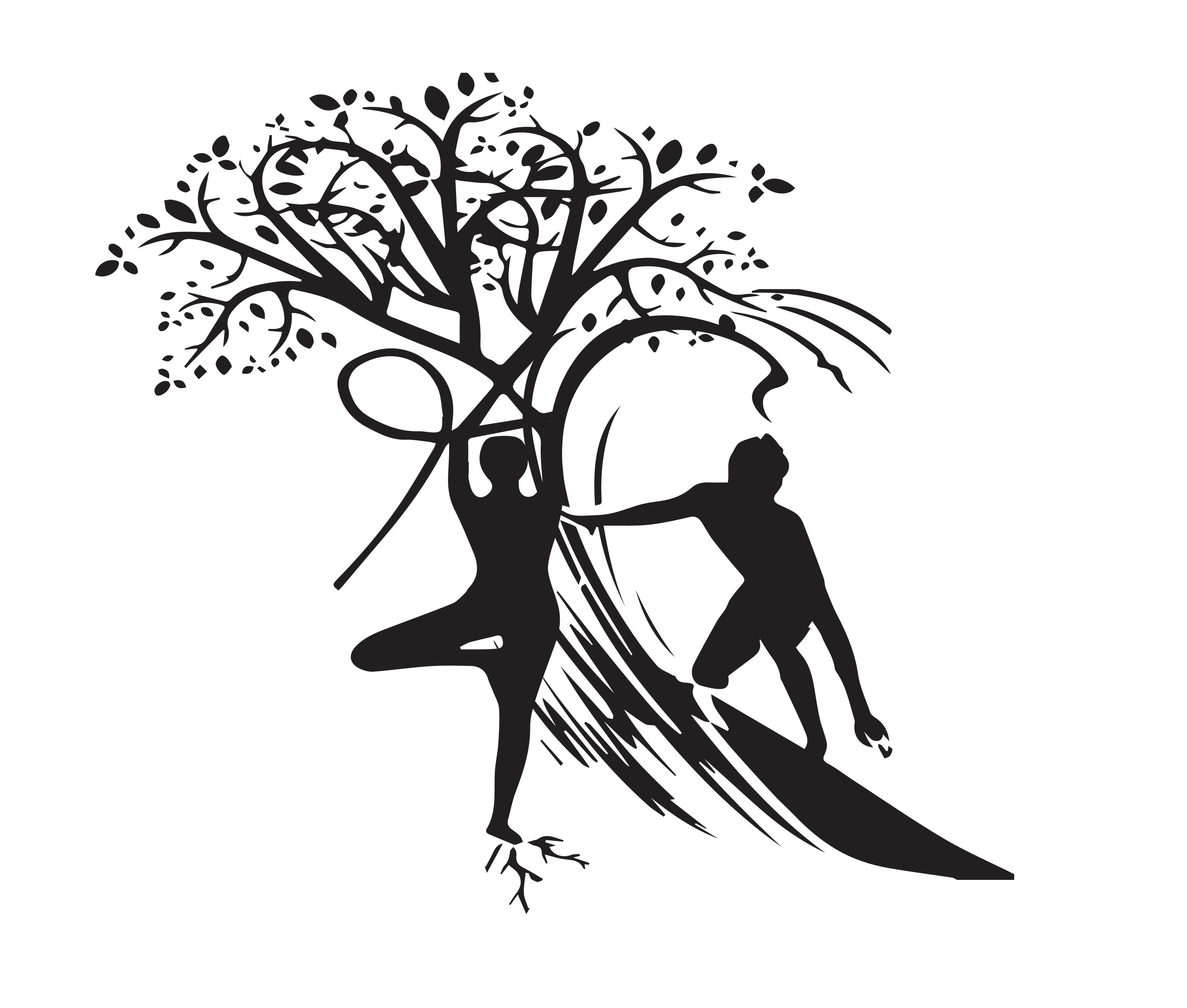 Barbarians Cave Surf and Yoga Logo